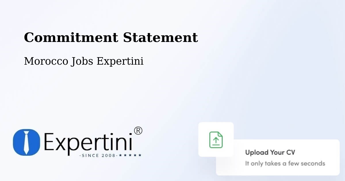 Corporate Commitment – Azemmour - Morocco Jobs Expertini